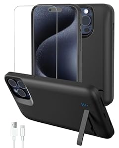 Gladgogo iPhone 15 Pro Akkuhülle 8500mAh