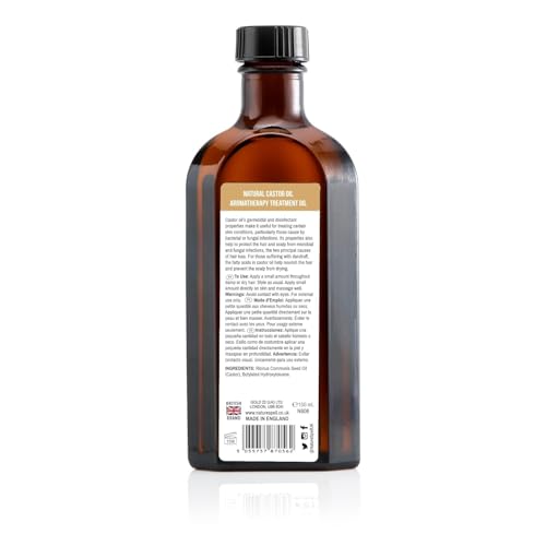 Nature Spell Castor Oil for Hair & Scalp, Pre-Diluted Conditioning and Nourishing Oil, Supports Stronger Roots and Strands, Multipurpose Use, For All Hair Types, Vegan, 5.07 Fl Oz