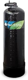 Tier1 Whole House Chlorine Filter | 300,000 Gallon Capacity | Pre-Filled Carbon Tank with 0.5 Cubic Foot of Premium Acid-Washed Granular Activated Carbon | Home Water Filtration System