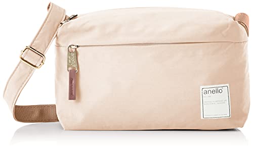 [アネロ] ミニショルダーバッグ 撥水 軽量 斜めがけ CIRCLE ATT0701 レディース ライトベージュ