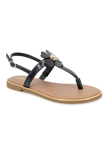 Sandale plate Kensie Maeve aux finitions soignées pour un look estival chic