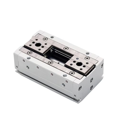 Vérin pneumatique compact HFD12X50 double effet pour guidage précis