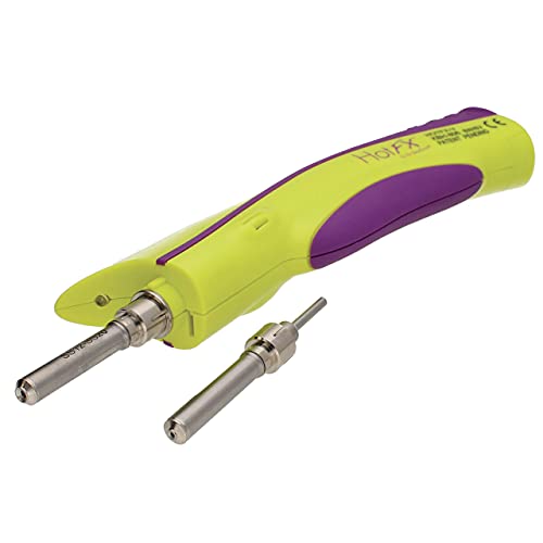 The Beadsmith Cordless Vacuum Hot Fix Applicator With Led Spotlight, Bonus Tip Included, Battery Operated, Use With Hot Fix Crystal, Sizes Ss12-Ss20 (3.2-4.9Mm) #TOP2