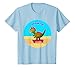 Enfant T Rex on Skateboard At the Beach This is How I Roll T-Shirt