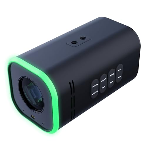 BirdDog Maki Ultra 4K 20�{�Y�[���{�b�N�X�J�����A�u���b�N�B