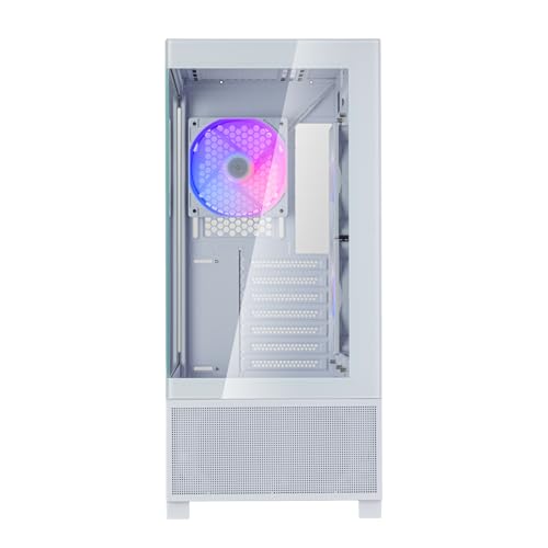 Image of Silverstone Technology Lucid 05 Exquisite ATX Chassis with a Bold 270 Panoramic View, SST-LD05-W-ARGB