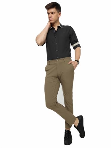 Image of STELLERS Men's Premium Full Sleeve Shirt | Feather Touch Feel| Regular Fit| Odour Resistant| Anti-Static| Wrinkle Free| Quick Dry | Stretchable| Lightweight| Sweat-Proof