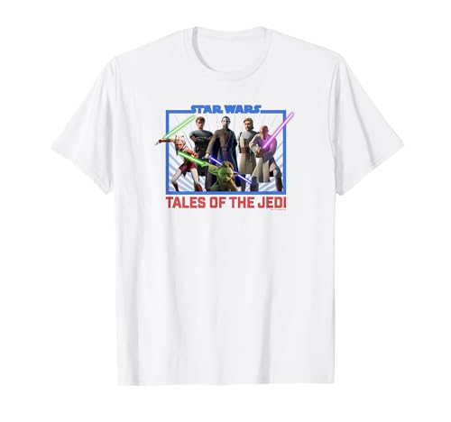 T-shirt Star Wars Tales of the Jedi haut en coton de qualité supérieure