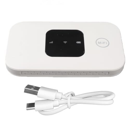 Image of POCREATION 4G LTE WiFi Hotspot for Laptop, 2100mAh Mobile Router for Asia