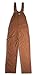 Liberty Men's Duck Bib Overall, Pecan, 46x32