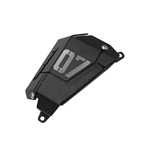 SHUAIGUO MT07 FZ07 Motorrad Kühlmittelbehälter Abschirmende Abdeckung,Kühlmittel-Ausgleichsbehälter-Abschirmdeckel Kompatibel mit Yamaha MT-07 FZ-07 2014-2019
