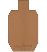 Official IDPA Cardboard Shooting Targets, Competition Torso Target, IDPA Silhouette Shooting Targ...