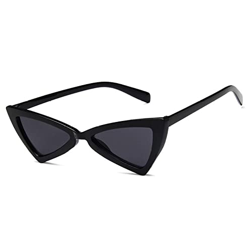 CGZWFERA-Cat eye frame sunglasses women ladies retro vintage silver triangle sun glasses female driving eyewear