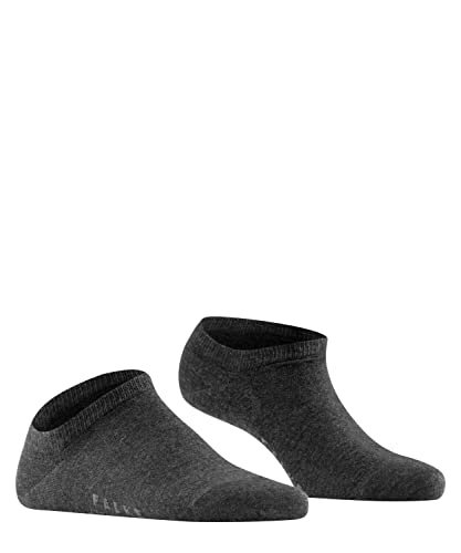 Image of FALKE Women's Active Breeze Sneaker Socks, Breathable, Cooling, Sustainable Lyocell, Ankle Length, Sweat Wicking, Grey (Anthracite Melange 3117), 8-10.5, 1 Pair