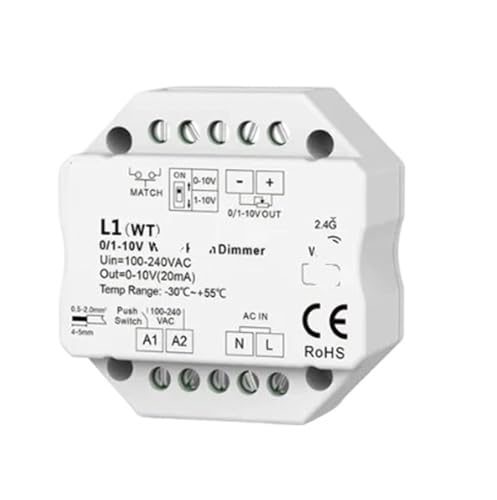 Controlador regulador LED push-pull L1 analógico de tensión para fuentes de alimentación