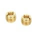 CAMVATE 3/8” Female To 5/8" Male Threaded Screw Adapter For Mic Microphone Stand(2 Pieces)