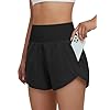BMJL Women’s High Waisted Athletic Shorts Pocket Workout Shorts Gym Sporty Running Shorts