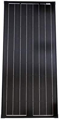 Solarmodul 100 Watt schwarz Mono Solarpanel Solarzelle 1200x545x30 93043