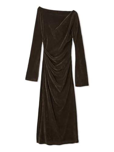 [スナイデル] フロッキーベロアドレープドレス SWFO254171 レディース BRW 1