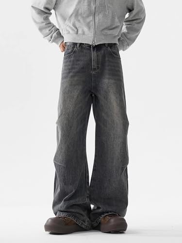 Men's Jeans Summer American Straight Denim Casual Long Pants for Men3