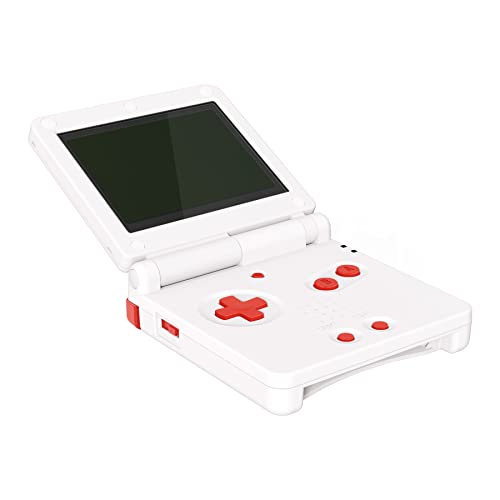 Image of eXtremeRate Classic Red Custom Full Set Buttons for Gameboy Advance SP, Replacement A B L R Button Power On Off Volume Button D-pad Key for GBA SP Console - Console NOT Included