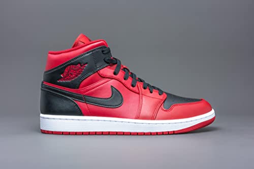Image of Jordan Mens 1 Mid 554724 660 Reverse Bred - Size 8.5