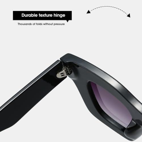 Lunettes de soleil rétro tendance aux finitions rivets de qualité supérieure - 5