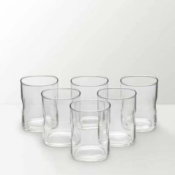 Buy KVA (Pack of 6 Transparent Water/Juice Glass Glass Set (290 ml