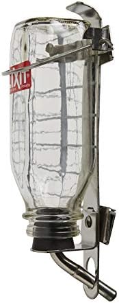 Lixit Glass Tube Water Bottle for Birds, Dogs, and Small Pets, Me...