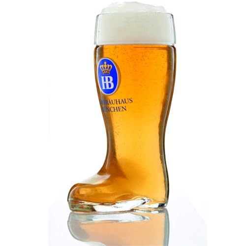 Bierglas Original Hofbräuhaus München 'Stiefel' 0,5 l...