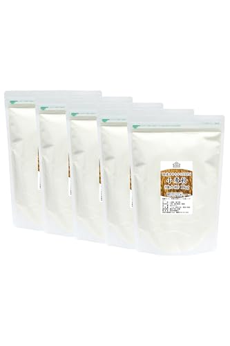 自然健康社 小麦粉 強力粉 1kg×5個 国産 北海道 ゆめちから