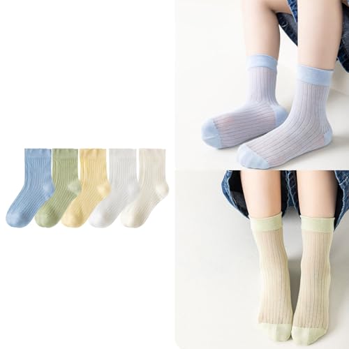 Crew Socks for Women, Pack of 5 Pair Socks for Girls Soft and Breathable In Tube Sock for Daily Wear and Parties2