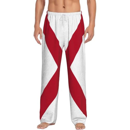 Pantalon de pyjama homme Alabama cadeau idéal en polaire
