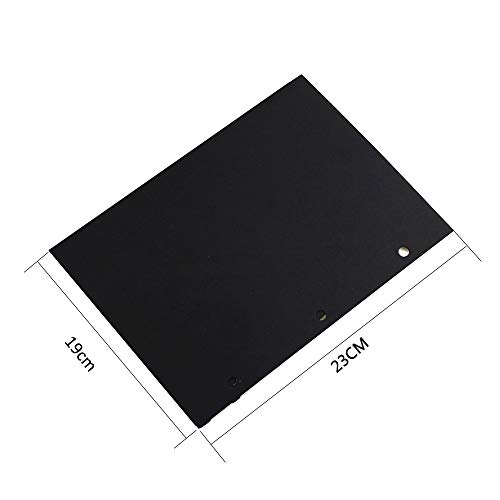 ThxMadam Fotoalbum Schwarzen Seiten 23x19CM,Album Weitere Innenseiten Ersatz Papier Nachfüllseiten Papier für Scrapbook 24.5x21.5CM… – Ansicht 2