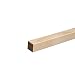 Produktbild Quadratleiste Vierkantleiste Bastelleiste Fichte ROH 20x20mm [SPARPAKET] (100 Stück (230lfm))