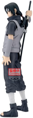 Banpresto Statuetta di Azione Itachi Uchiha II Naruto Shippuden - Grandista 27 cm - PZ71912P Multicolore - Figura da collezione, ideale per gli appassionati di Anime