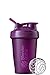 Blender Bottle Classic Loop - Protéine Shaker | Bouteille d'eau avec poignée de transport | 590 ml| full color plum