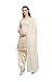 Salwar Kameez Anzug-Set für Damen, gebrauchsfertig, Übergröße, indisches Punjabi-Kleid, Patiala-Party-Kleid, Kleid für Damen, Off-White-1, XX-Large
