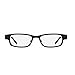 Eyejusters Self-Adjustable Glasses, Black, Stainless Steel