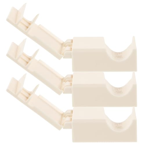 Toyvian 3 pièces Outil Éplucheur Crevettes Décortiqueur Écrevisses Portable Plastique Léger Pratique et Compact pour Fruits de Mer Cuisine Maison et Restaurant