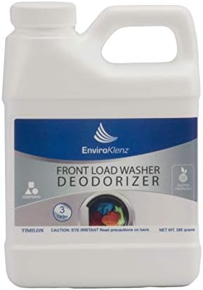 EnviroKlenz Front Load Washer Machine Cleaner and Deodorizer | HE, Top, and Front Load Washer Cleaner | Works Against Chemical, Fragrances, and Sweat Odors | Non-Toxic & Fragrance-Free | 3 Uses