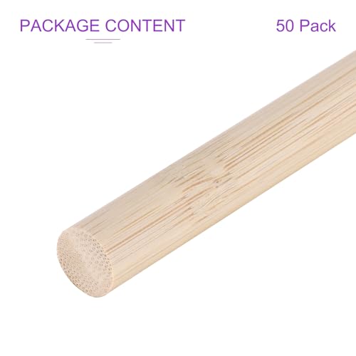 Bâtons d'artisanat en bois pour suspensions macramé et déco bohème - 6
