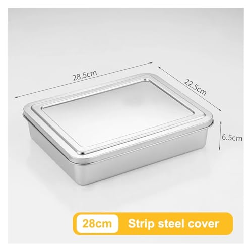 Moule à gâteau en acier inoxydable durable de forme rectangulaire - 3