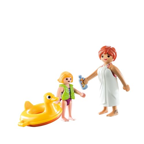 Playmobil 70690 Duo Couple de vacanciers- City Life- Le Parc Aquatique- Petit Prix Enfant