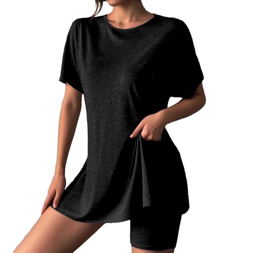 Tenue de sport femme grande taille idéale pour le yoga en été