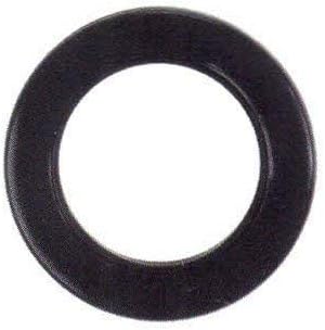 7788shop Plastic Curtain Rings Colour Black Size 45mm./50 Piece