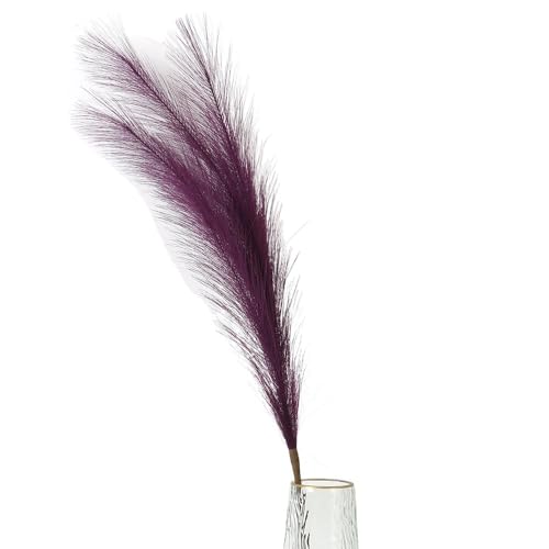 Pampas Grass Artificial Flores Ramo 120cm miniatura 1