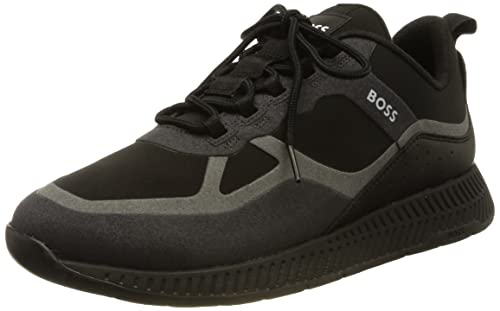Lavorazione di alta qualità Boss Titanium_Runn_lymx, Scarpe da Ginnastica Uomo, Nero1, 42 EU