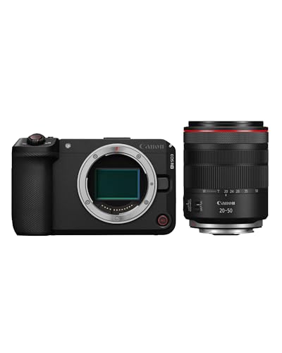 Canon EOS R6 V Appareil Photo Hybride Plein Format + Objectif RF 20-50mm F4L is USM PZ | Kit Vlogging avec Vidéo 7K RAW, Stabilisation et Open Gate | Créateurs, Youtube, Voyage