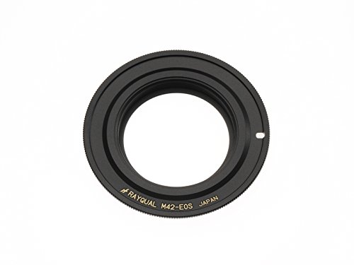 Rayqual 国産レンズマウントアダプタ M42マウントレンズ-EOSマウントボディー M42-EOS